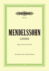 28 Choruses, Op. 41, 59, 88, 100 SATB Choral Score cover